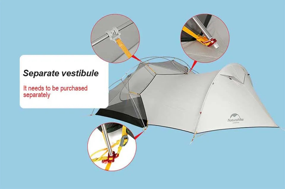 Naturehike Cloud Up 1-Person Camping Tent
