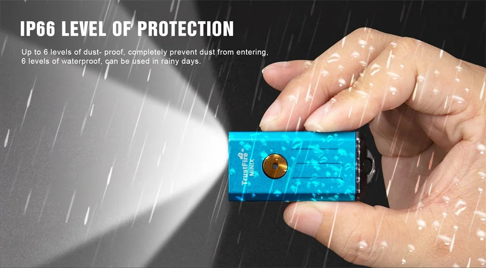 Trustfire Minix Mini EDC Flashlight Keychain