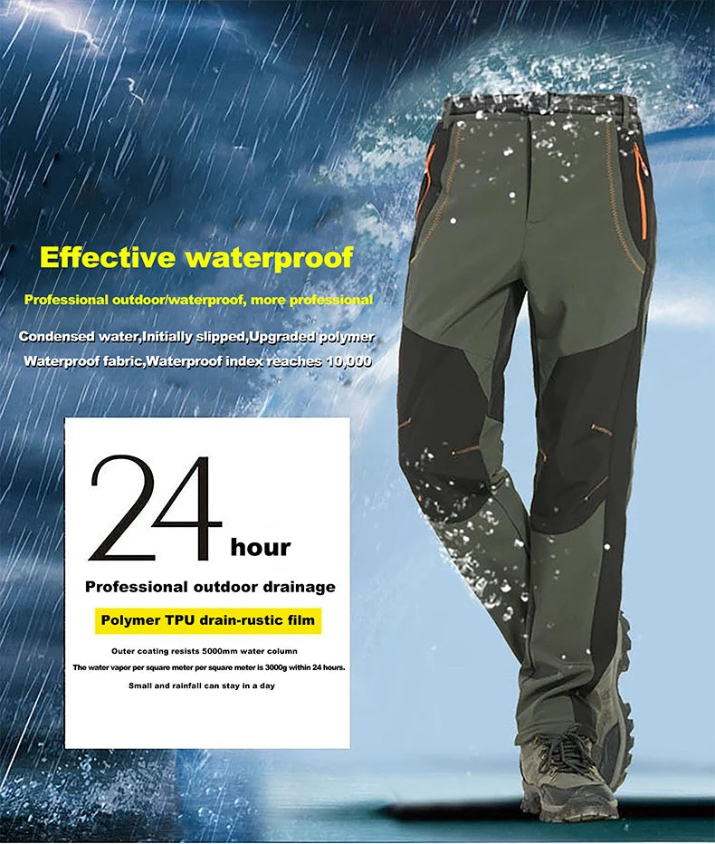 LNGXO Women’s Thick Warm Fleece Winter Pants