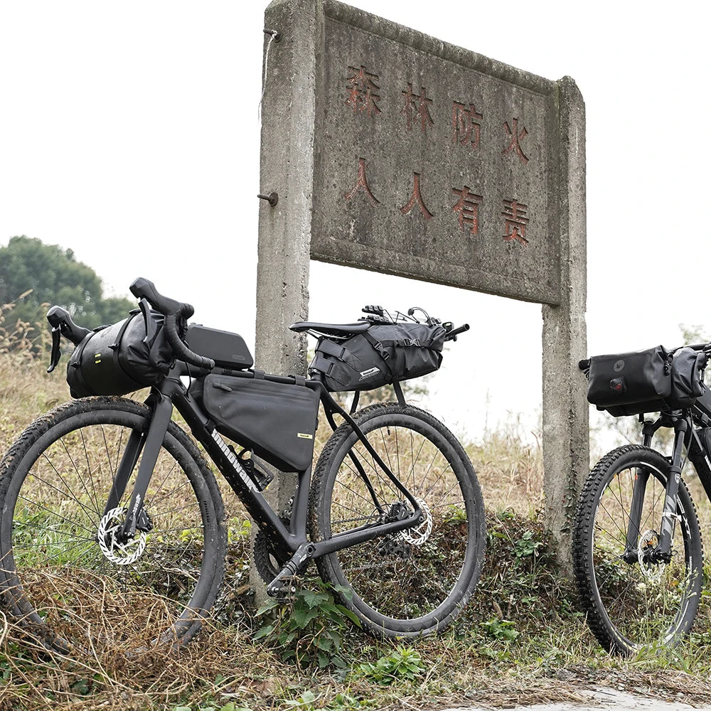 Rhinowalk Bike Bag Set – Waterproof Handlebar, Pannier & Saddle Bags for MTB & Road Bikes