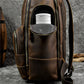 Newsbirds Men's Retro Leather Backpack – Luxury Travel & School Bag