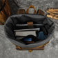 Newsbirds Men's Retro Leather Backpack – Luxury Travel & School Bag