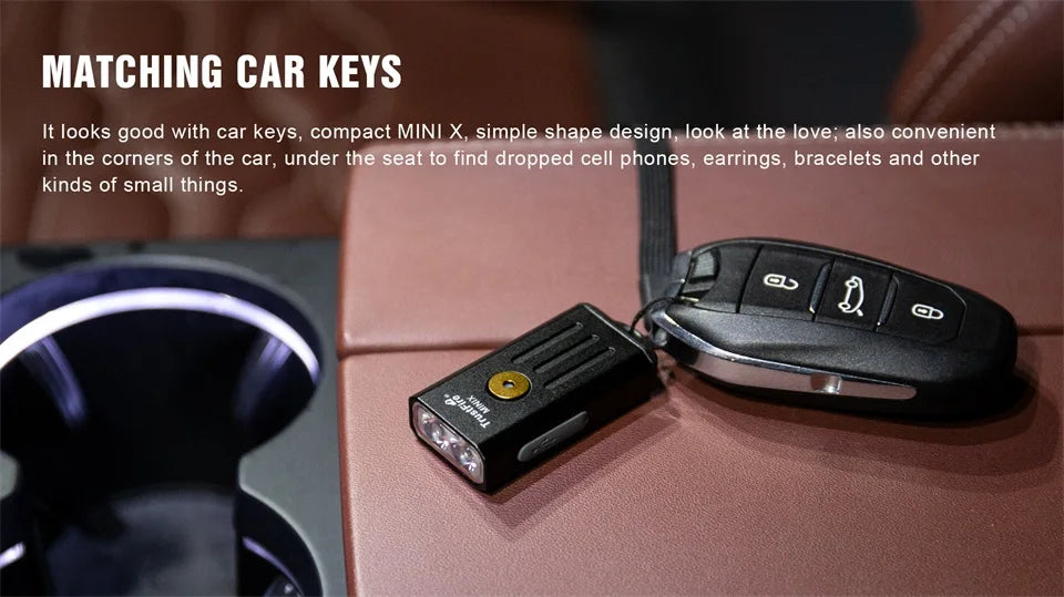 Trustfire Minix Mini EDC Flashlight Keychain