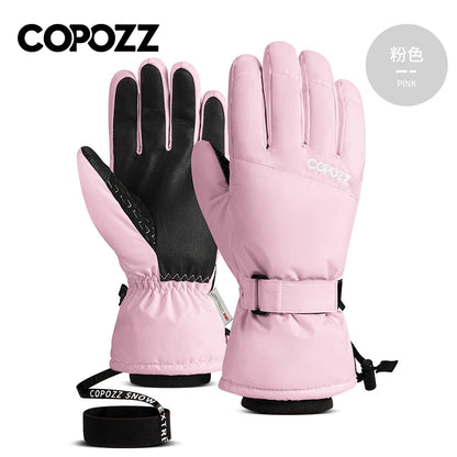 Copozz Waterproof Ski Gloves