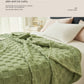 Waffle Plush Multifunctional Blanket
