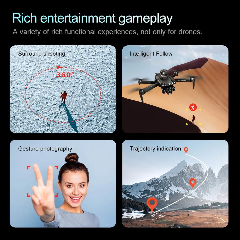 Xiaomi V198GPS Drone ESC 8K Professional HD Camera Drone