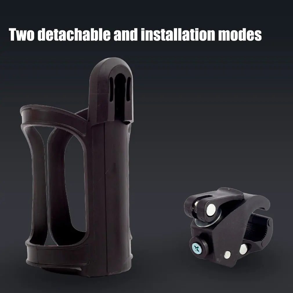 Multifunctional Bicycle & Stroller Water Bottle Holder – Handlebar Mount Cage