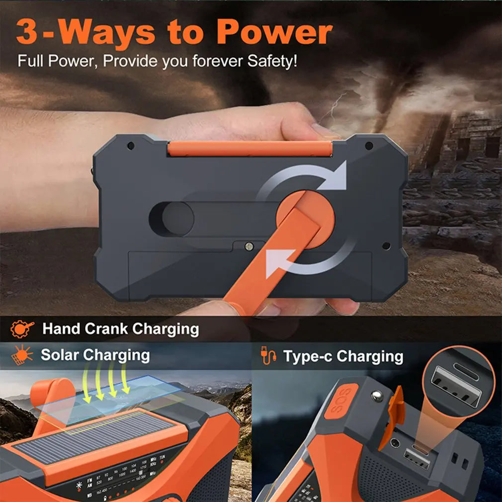 Hot 10000mAh Emergency Radio