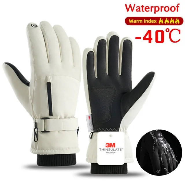 Men Winter Touch Screen Waterproof Gloves