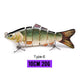VTAVTA Sinking Jointed Crankbait 8-Segment Swimbait