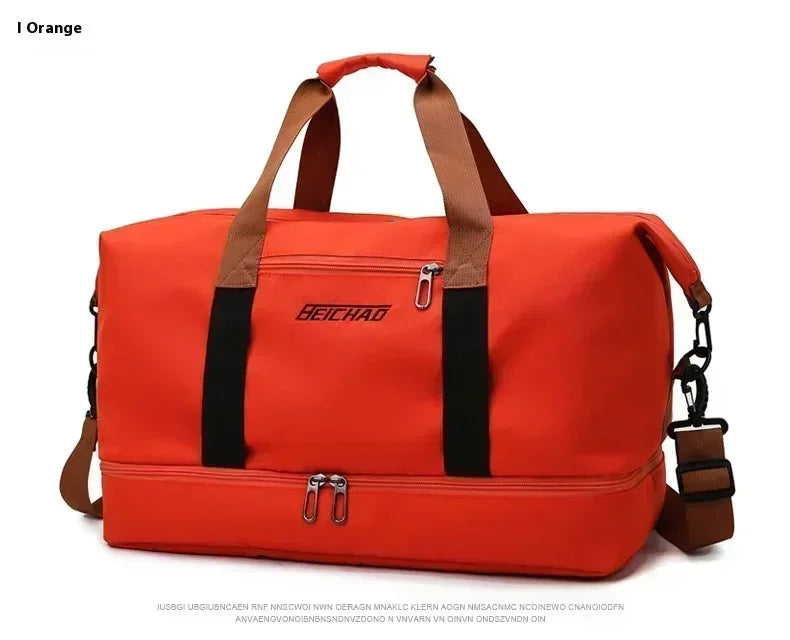 Large Capacity Waterproof Travel Gym Bag