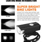 2218 Bike Light Set USB Rechargeable Front Light with Taillight