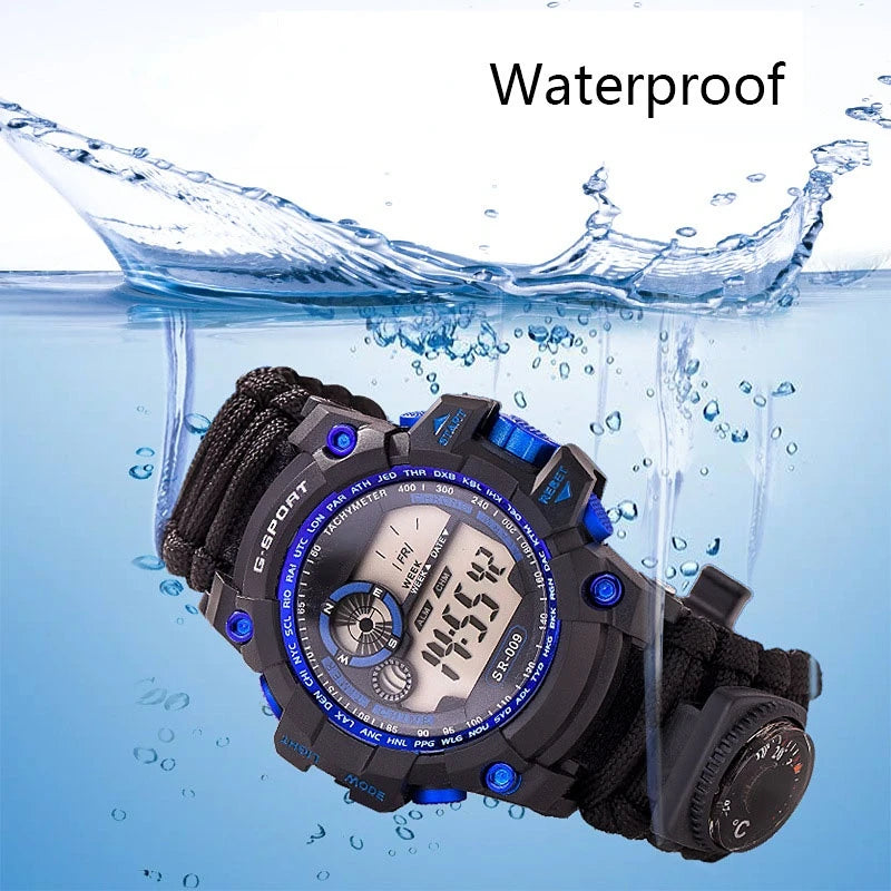 Outdoor Survival Watch Kit