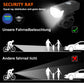 2218 Bike Light Set USB Rechargeable Front Light with Taillight