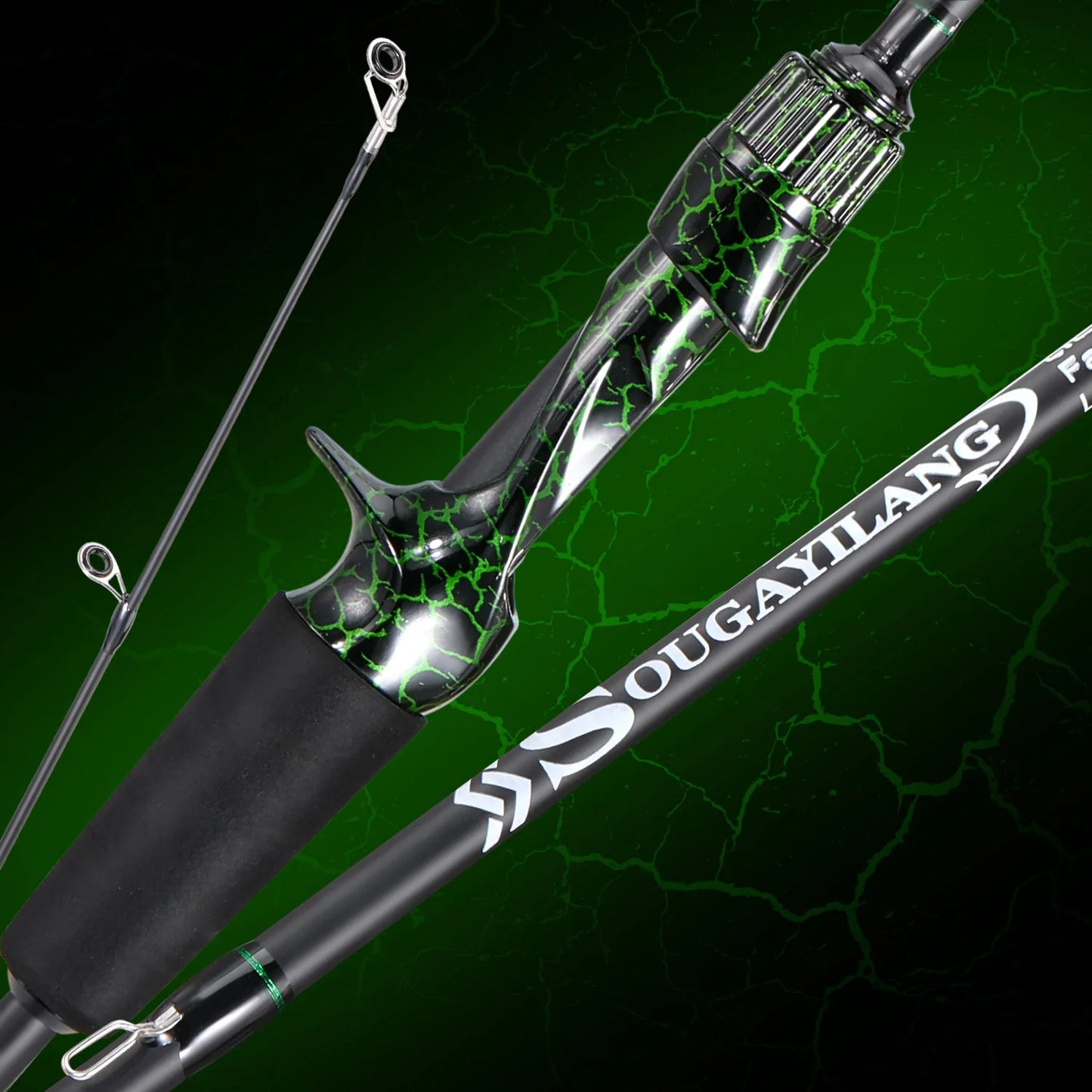 Sougayilang Carbon Fishing Rod - 2 Sections