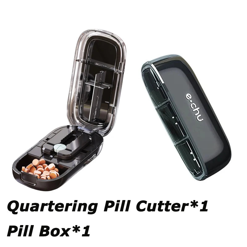 Quartering Pill Cutter Storage Box