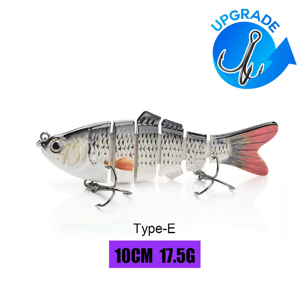 VTAVTA Sinking Jointed Crankbait 8-Segment Swimbait
