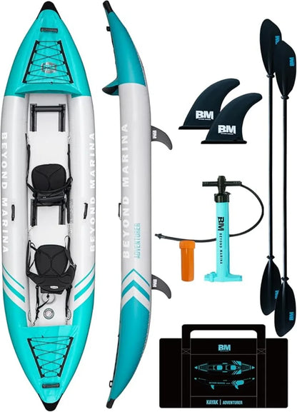 Inflatable Kayak 2 Person Adult Tandem Kayak