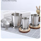 Portable Stainless Steel Telescopic Camping Cup