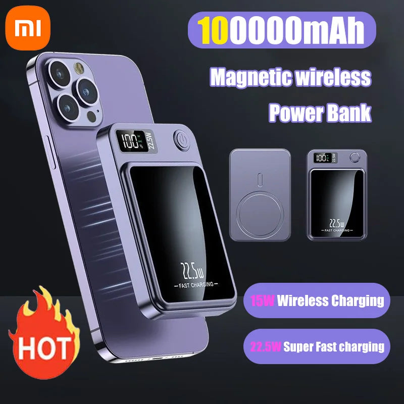Xiaomi 100000mAh Wireless Magnetic Power Bank