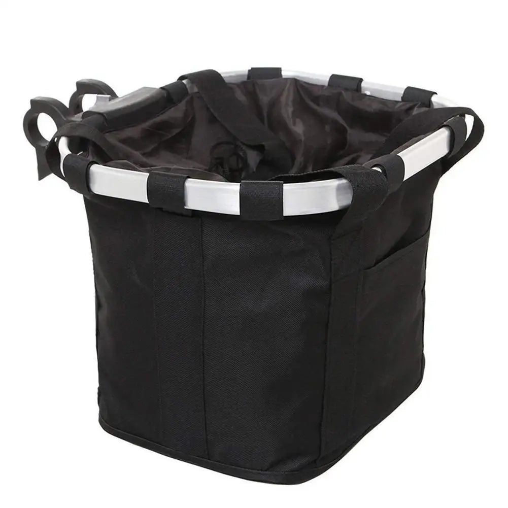 Bicycle Front Basket – 2-in-1 Detachable Bike Handlebar Bag for Small Pets & Cargo