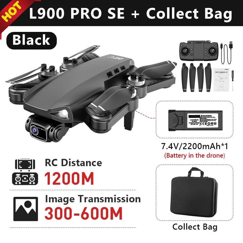 LYZRC L900 PRO MAX Drone 4K Professional HD Dual Camera