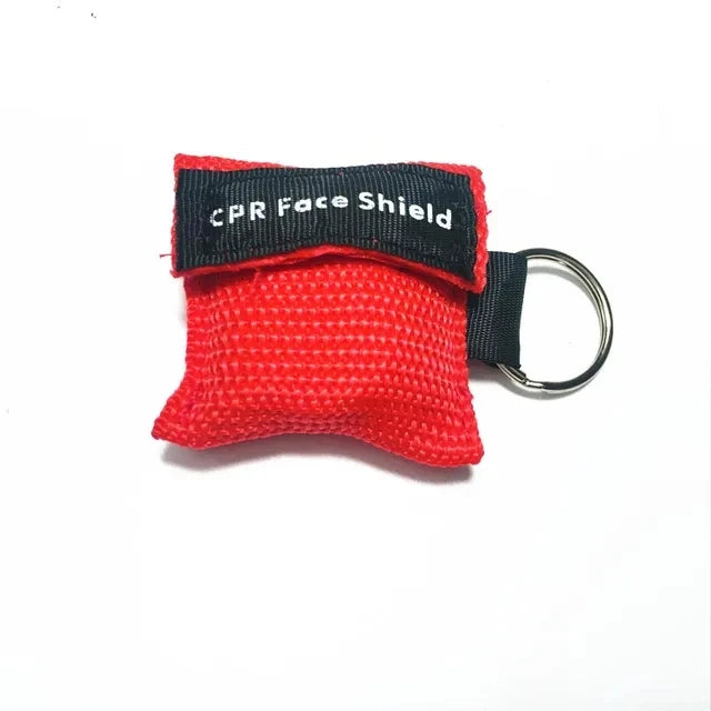Keychain First Aid Emergency Face Shield Masks