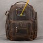 Newsbirds Men's Retro Leather Backpack – Luxury Travel & School Bag