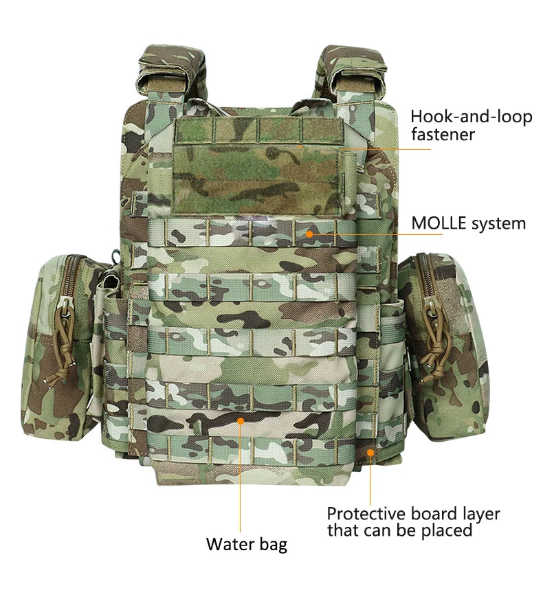 Full Camo Plate Carrier