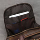 Newsbirds Men's Retro Leather Backpack – Luxury Travel & School Bag