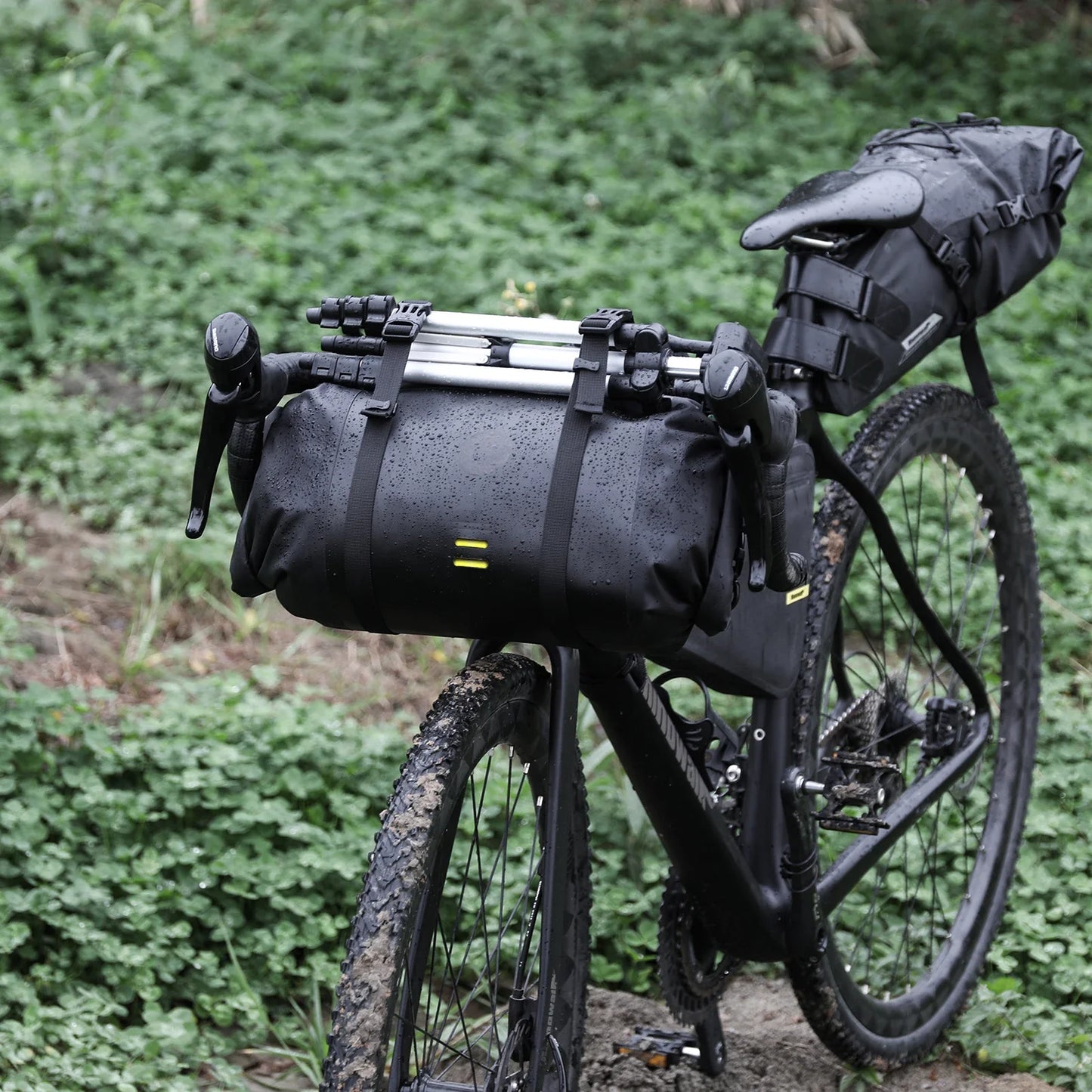 Rhinowalk Bike Bag Set – Waterproof Handlebar, Pannier & Saddle Bags for MTB & Road Bikes