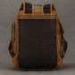 Newsbirds Men's Retro Leather Backpack – Luxury Travel & School Bag