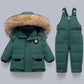 Children Down Suit Winter Warm Jacket