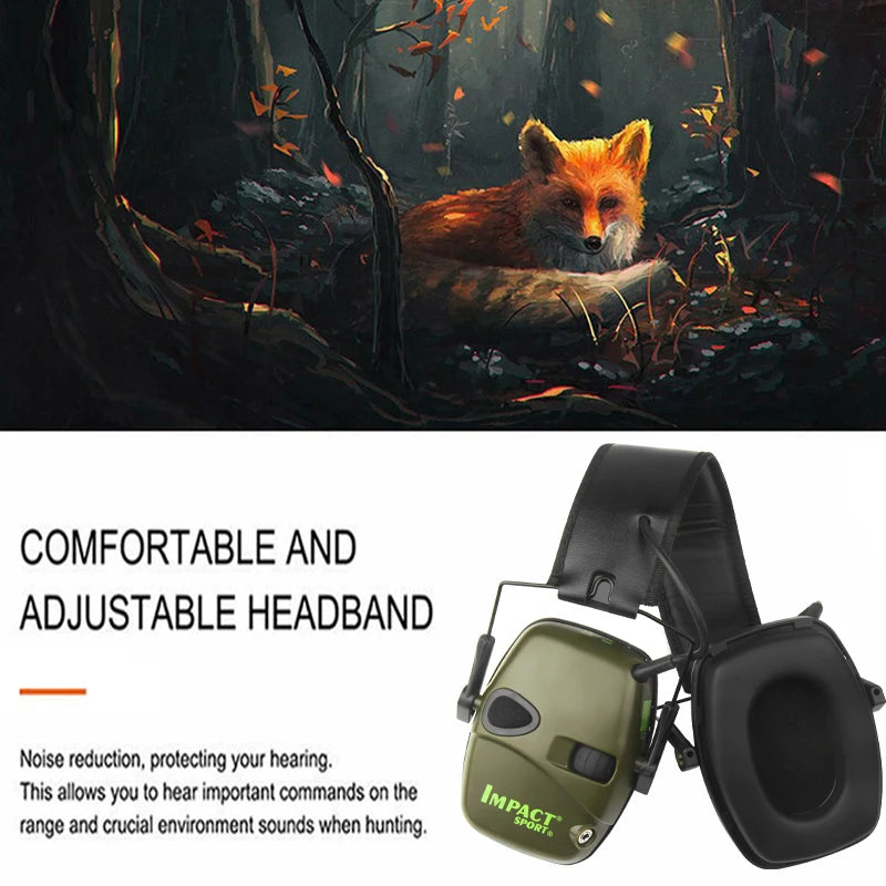 Tactical Noise-Canceling Shooting Earmuffs