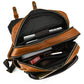 Newsbirds Men's Retro Leather Backpack – Luxury Travel & School Bag