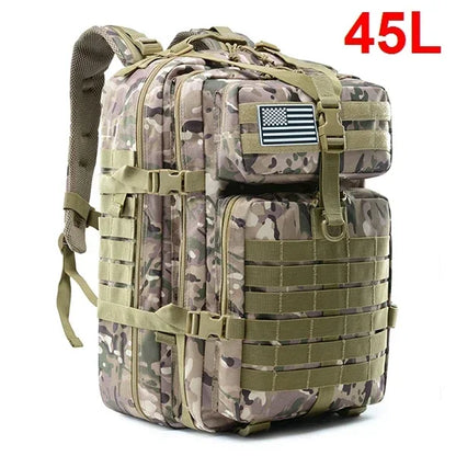 QT&QY 30L/50L Tactical Backpack – Outdoor Survival & Assault Pack