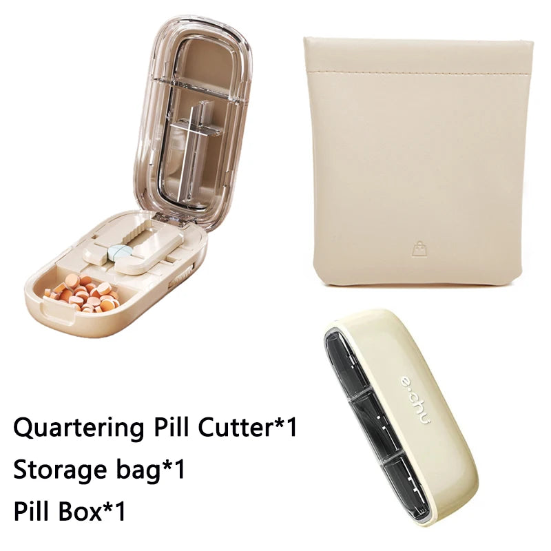 Quartering Pill Cutter Storage Box