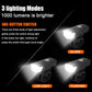 2218 Bike Light Set USB Rechargeable Front Light with Taillight