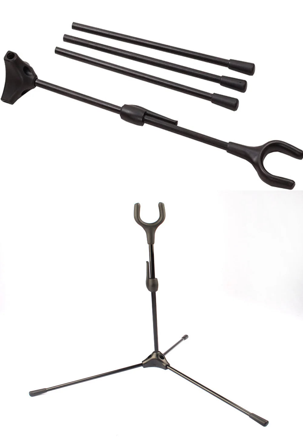 Bow Stand Foldable Archery Recurve Bow Stand Rack Holder