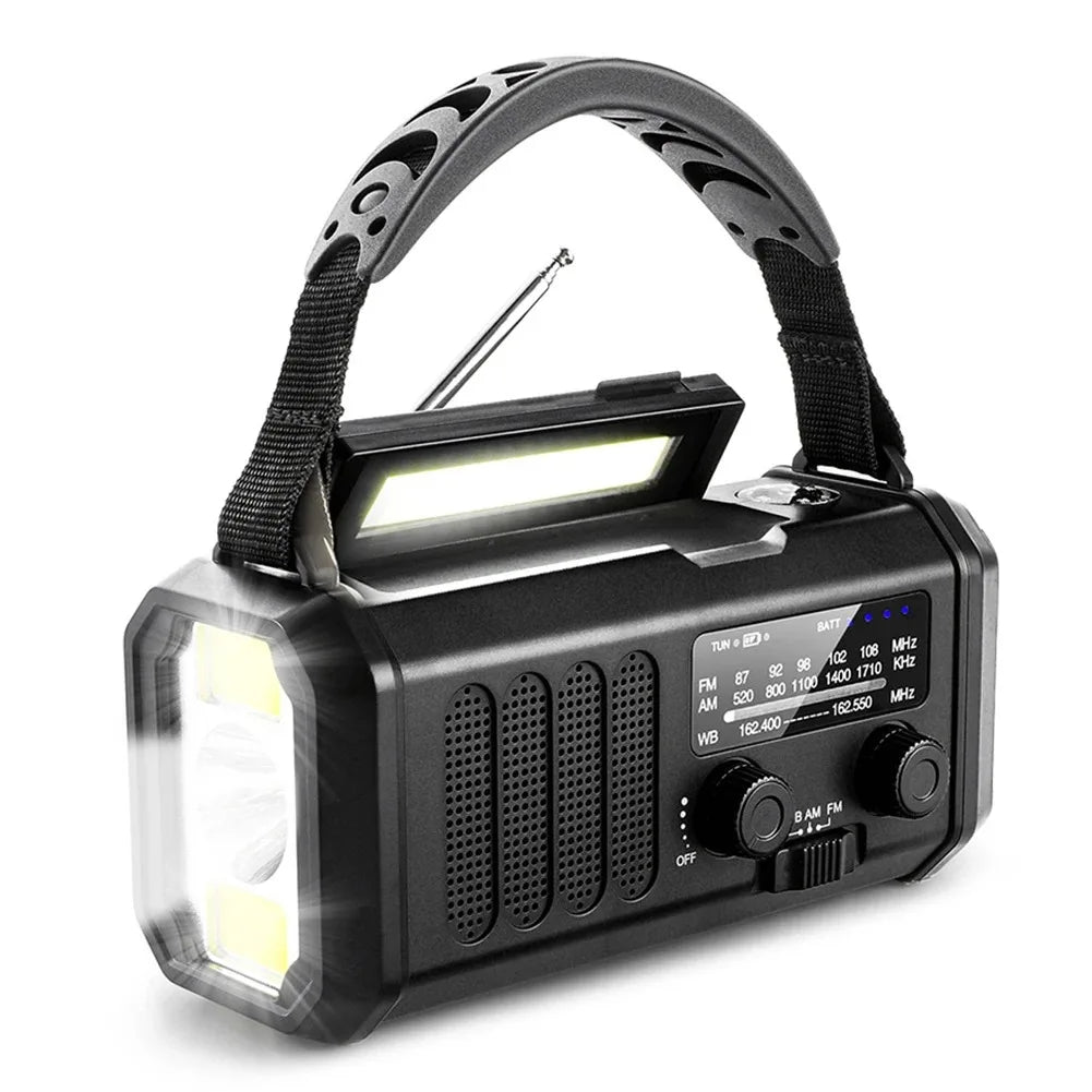 Woopker Radio E30 Emergency Solar Hand Crank AM/FM/NOAA Radio