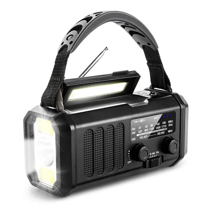 Woopker Radio E30 Emergency Solar Hand Crank AM/FM/NOAA Radio