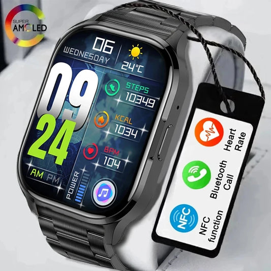 2024 Couple Bluetooth Smartwatch – Fitness & Calls