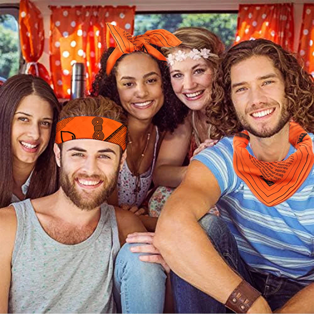 Survival Bandana - High Vis Orange