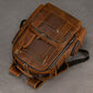 Newsbirds Men's Retro Leather Backpack – Luxury Travel & School Bag