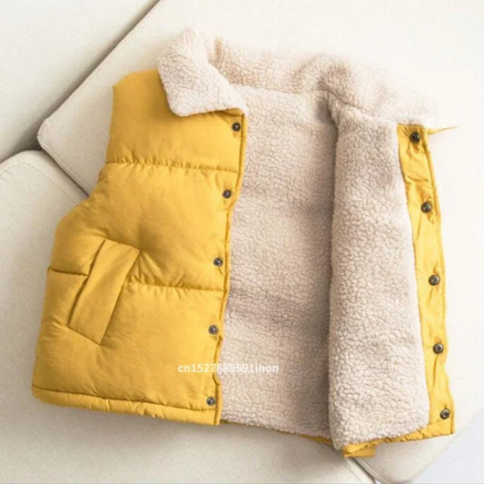 Kids Hooded Vest Jacket