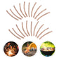 10Pcs Survival Hemp Fire Starters
