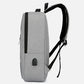 Waterproof Business Laptop Backpack with USB Charging Port