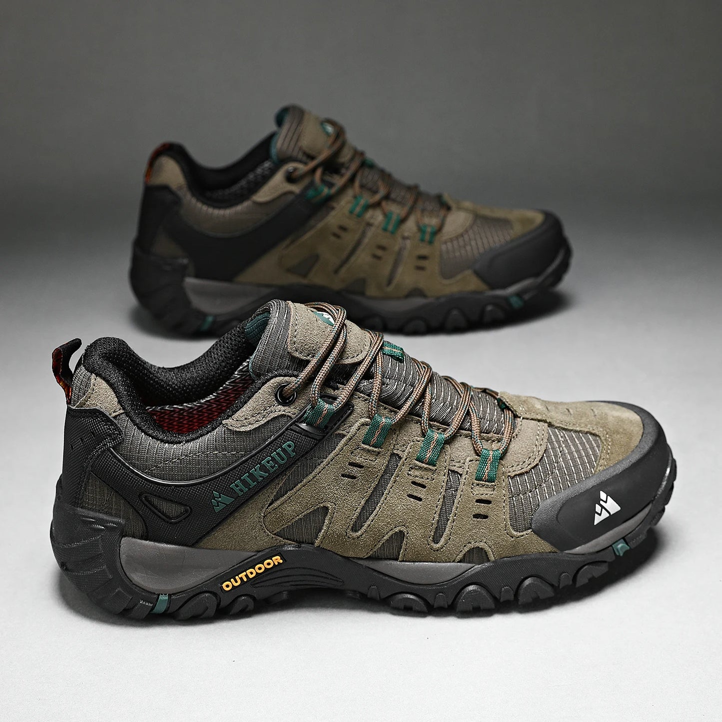 HIKEUP Men's Outdoor Trekking Hiking Shoes
