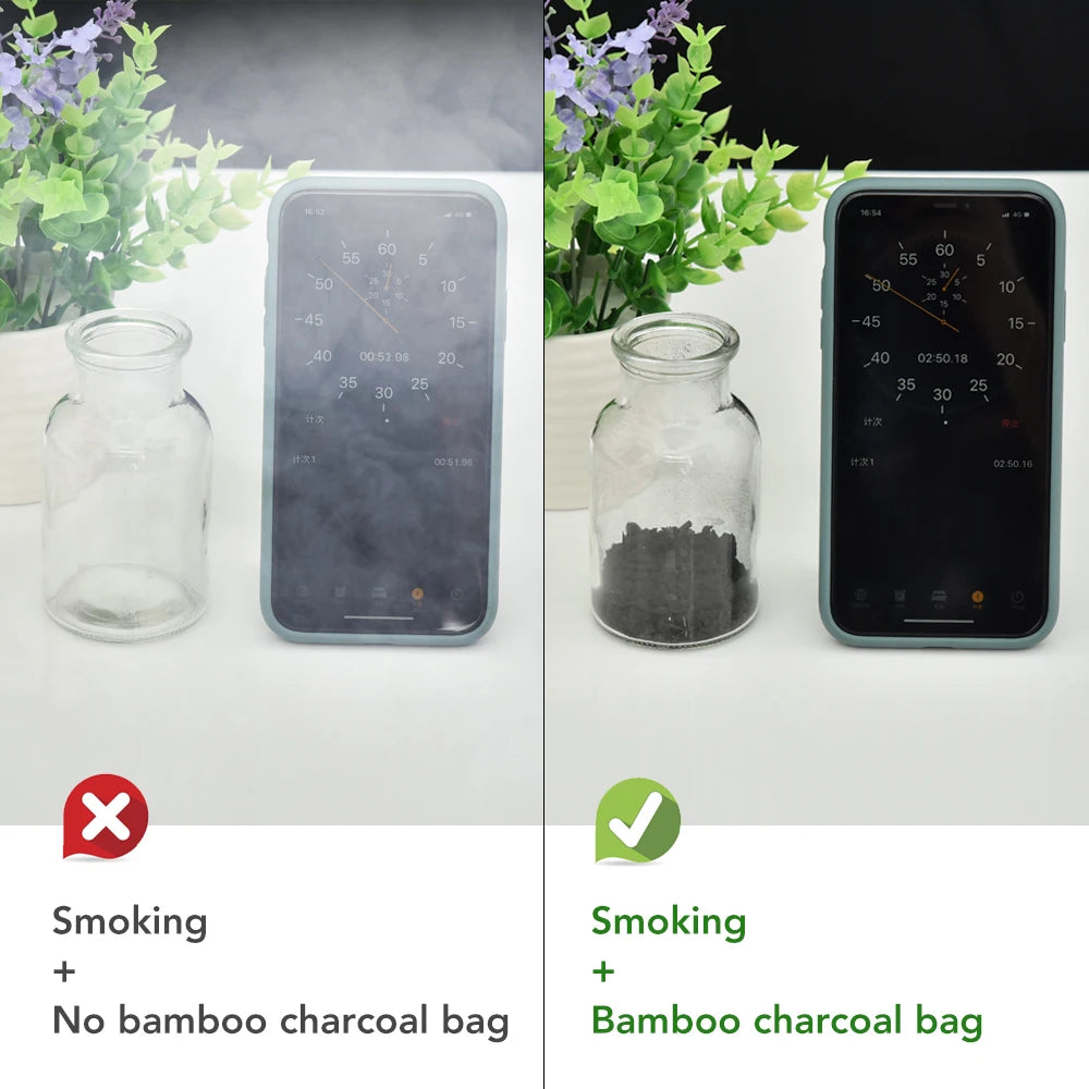 10PCS Bamboo Charcoal Bags for Air Purification