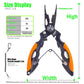 Multifunctional Fishing Pliers – Stainless Steel Cutter & Hook Remover